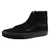 VANS UA SK8-HI Black/Black/Black Černá 36
