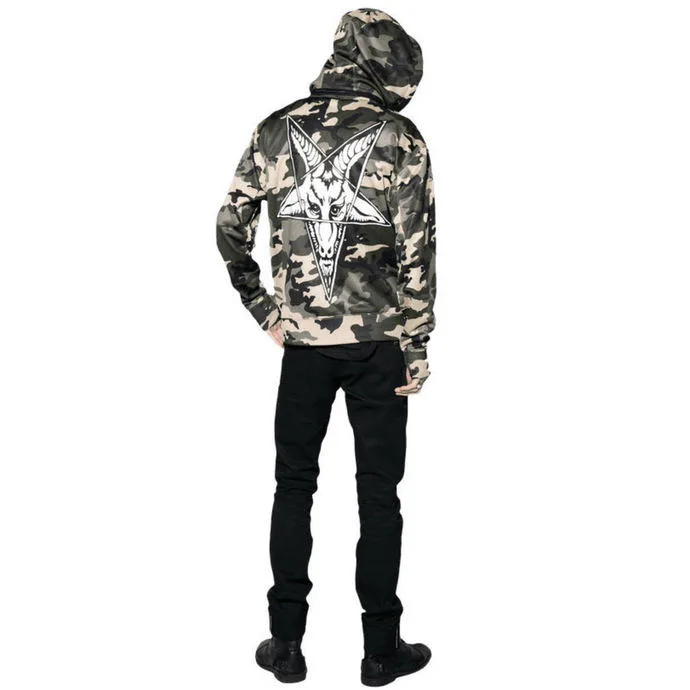BLACK CRAFT Baphomet Camo Černá XXL